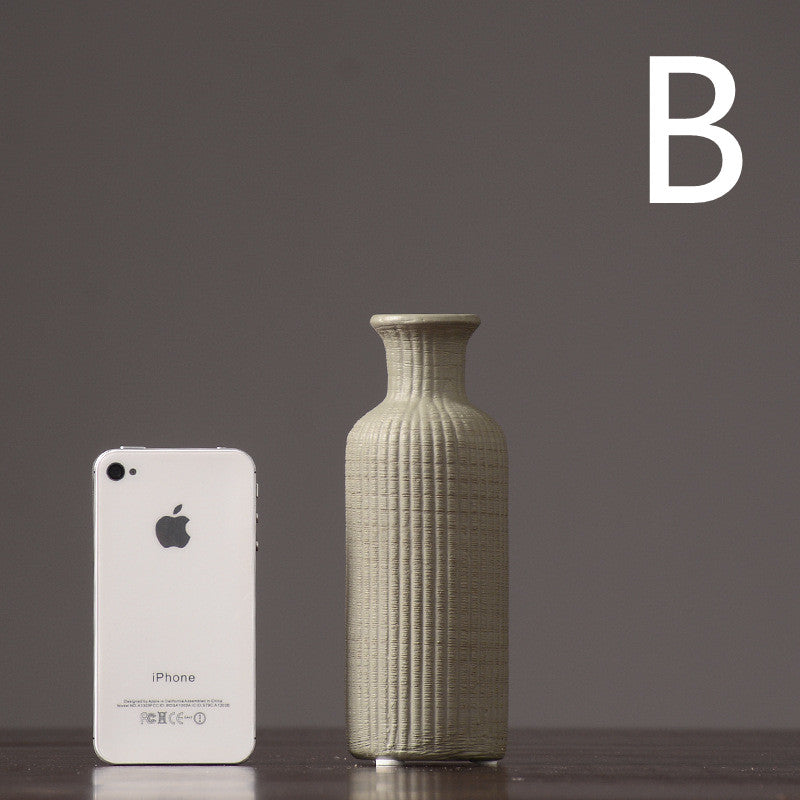 Ceramic Dried Flower Vase Decoration